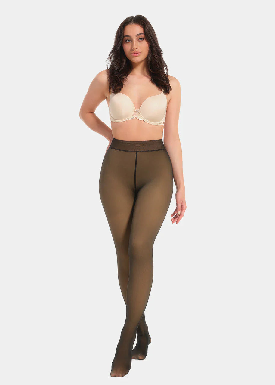 HOHO™ WinterSoft Fleece-Lined Pantyhose (220g/300g)