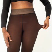 Auralin™ WinterSoft Fleece-Lined Pantyhose (220g/300g)