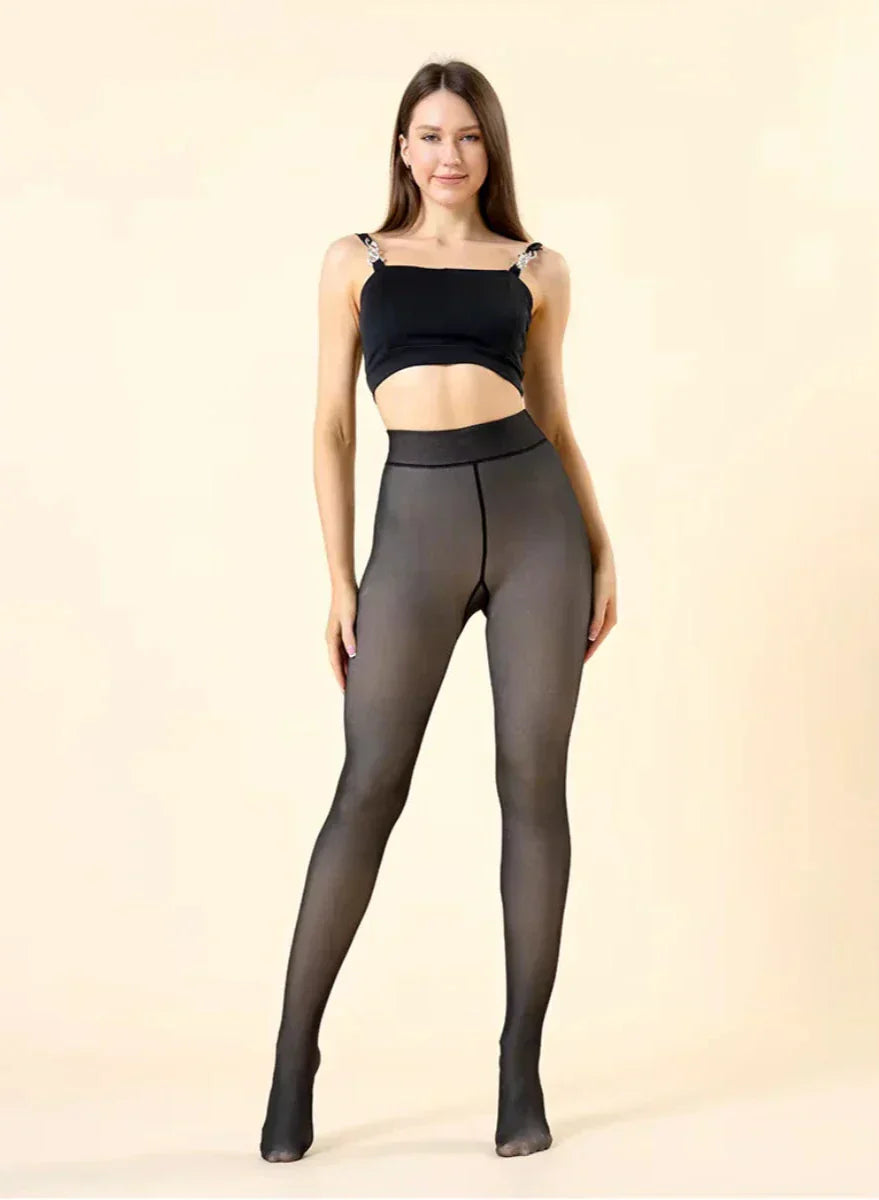 HOHO™ WinterSoft Fleece-Lined Pantyhose (220g/300g)