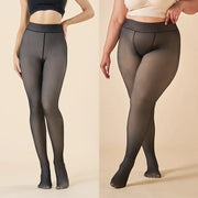 Auralin™ WinterSoft Fleece-Lined Pantyhose (220g/300g)