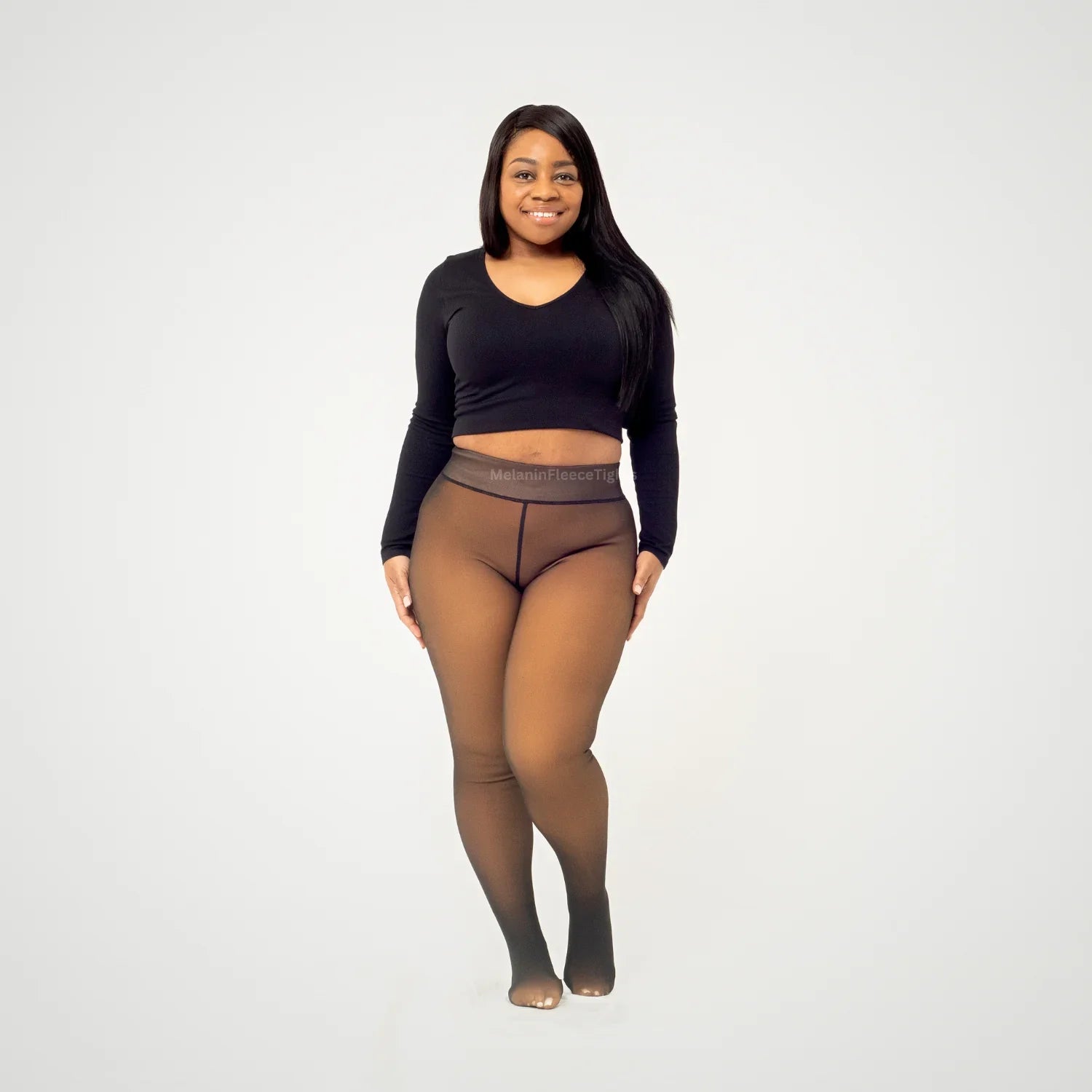 HOHO™ WinterSoft Fleece-Lined Pantyhose (220g/300g)